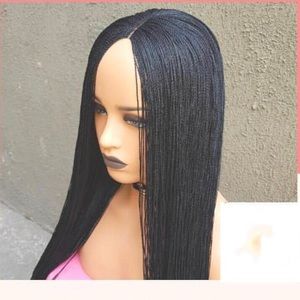 Trending Braided wig in black